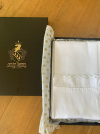 Bettwäsche Set Edelweiß Lace – 100% Baumwolle Satin 300 TC Bügelleicht — Ansicht 4