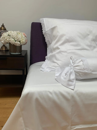 Bettwäsche Set Edelweiß Lace – 100% Baumwolle | Satin 300 TC | Bügelleicht