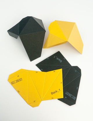 Papertrophy® 3D Dekofigur – Boxer | FSC-Papier | Handmade in Germany