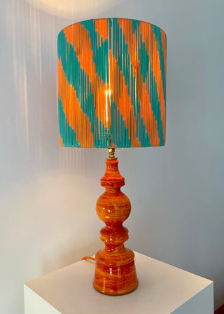 Hustadt Tischlampe - Pop Art Schirm