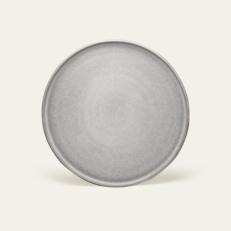 Plate Ddoria large – handcrafted stoneware, Granite Gray — Ansicht 2