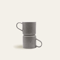 Steingut-Tasse Ddoria – Granit Grau, handgefertigt in Portugal — Ansicht 6