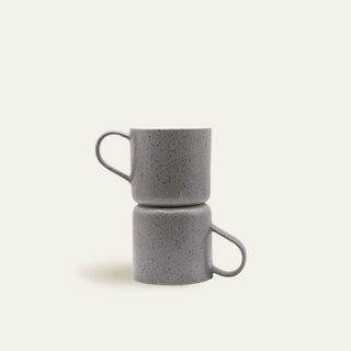 Stoneware Brunch Set Ddoria - Granite Grey
