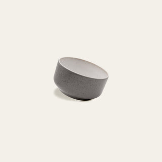 Stoneware bowl Ddoria, 0.65 l | Granite Grey | matte/glossy