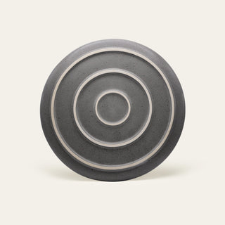 Teller Ddoria groß – Steingut | Granit Grau | Handgefertigt & robust