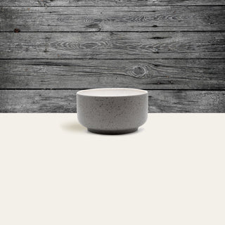 Schüssel Ddoria – Steingut | Granit Grau | Handgemacht & robust