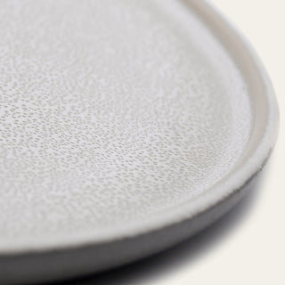 Stoneware plate Ddoria large – Granite Grey | Handmade | For stylish serving