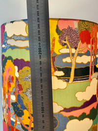 Tischlampe aus Mid Century Vase von Cari Zalloni für Steuler - Liberty London Stoff — Ansicht 10