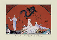 Chez la Marchande de Pavots Vintage Poster – Patroa Studio — Ansicht 1