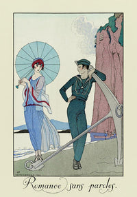 Romance Sans Paroles Vintage Poster – Patroa Studio Kunstdruck — Ansicht 1