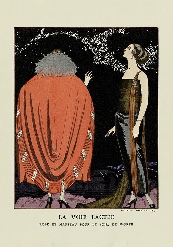 La Voie Lactée Vintage Poster – Kunstdruck Berlin — Patroa Studio