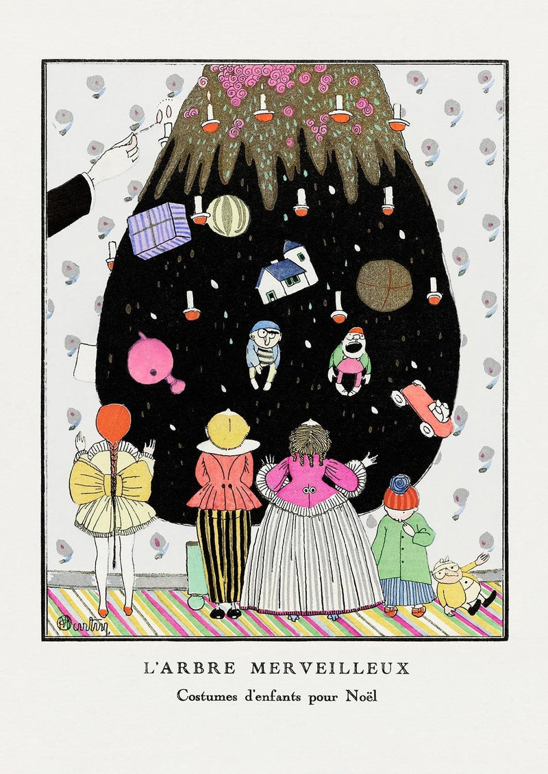 L'Arbre Merveilleux Vintage Poster – Patroa Studio — Patroa Studio