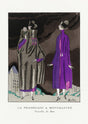 La Promenade à Montmartre Vintage Poster – Kunstdruck Berlin