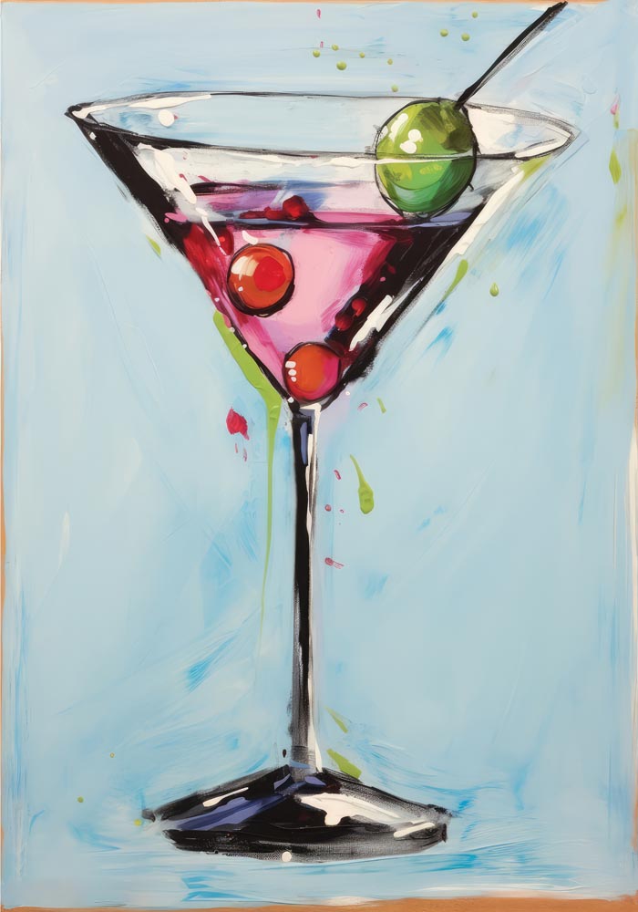 Cosmo & Olives Art Print – Poster Patroa Studio — Ansicht 4