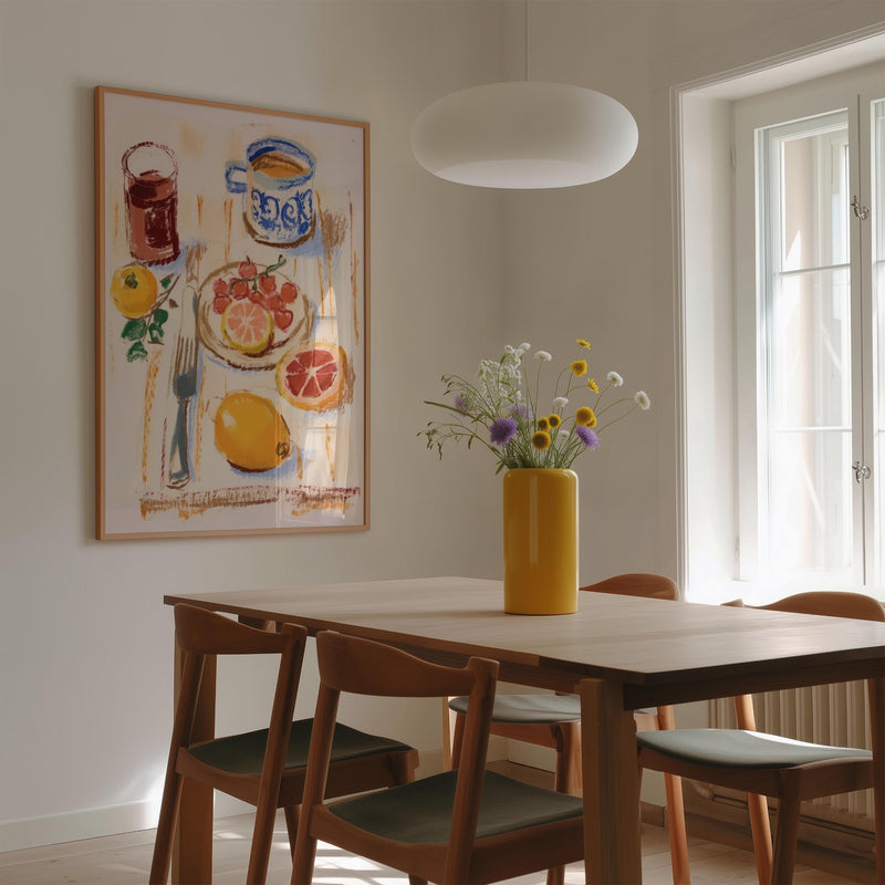 Lunch Break Art Print – Illustration Poster by Patroa Studio — Ansicht 2