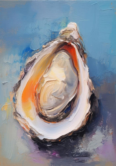 Fresh Oyster Art Print – Poster made from Japanese archival paper