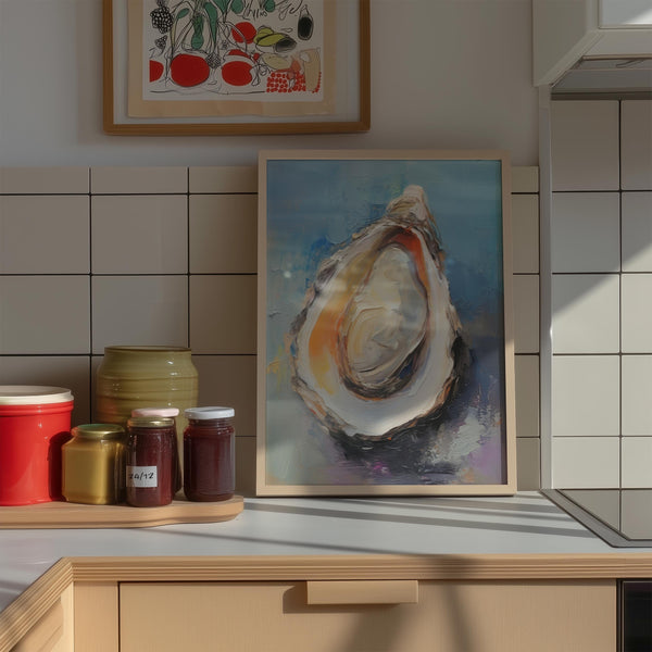Fresh Oyster Art Print – Poster made from Japanese archival paper