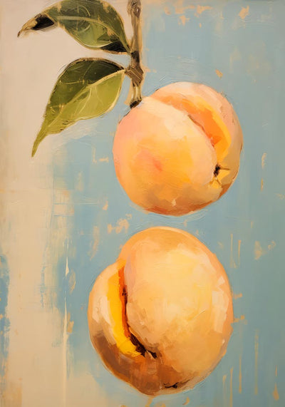 Fresh Apricots Art Print – Poster by Patroa Studio
