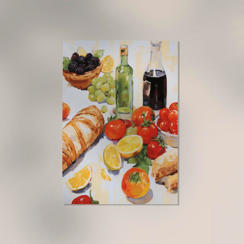 At the table Art Print – Illustration Poster by Patroa Studio — Ansicht 3