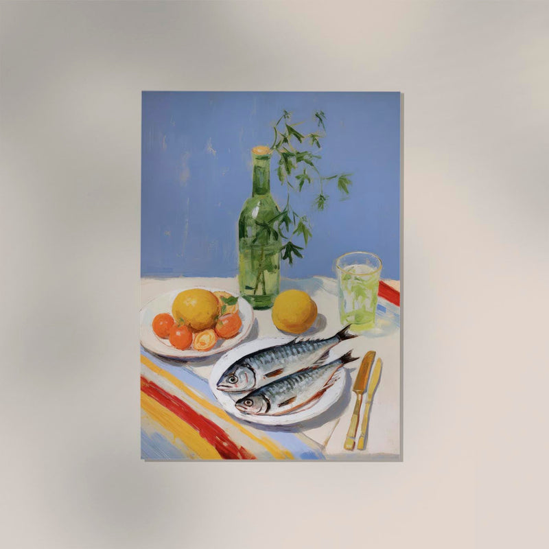 Dinner is Ready Art Print – Colourful Illustration — Ansicht 2