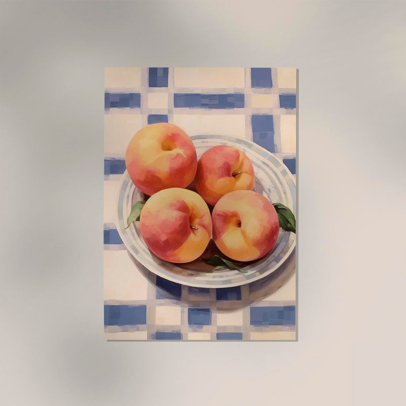 Peaches at the Table Art Print – Kunstdruck Patroa Studio — Ansicht 3