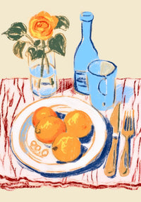 Orange Time! Art Print – Kunstdruck Patroa Studio — Ansicht 4