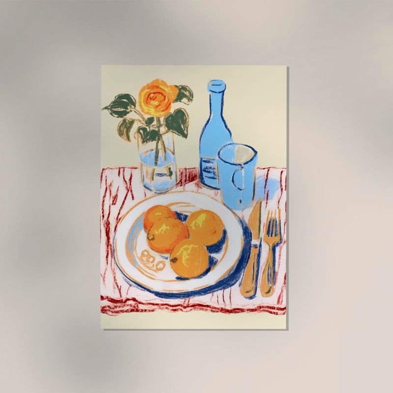 Orange Time! Art Print – Kunstdruck Patroa Studio — Ansicht 2