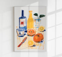Lunch Break nr 2 Art Print – Illustration by Patroa Studio — Ansicht 1