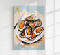 Mussels Art Print – Seafood Illustration Poster