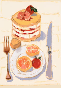 Layered Cake Art Print – Illustration Poster by Patroa Studio — Ansicht 4