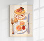 Layered Cake Art Print – Illustration Poster by Patroa Studio