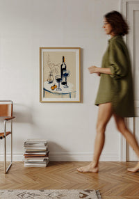 Wine Glasses Art Print – Poster von Patroa Studio — Ansicht 2