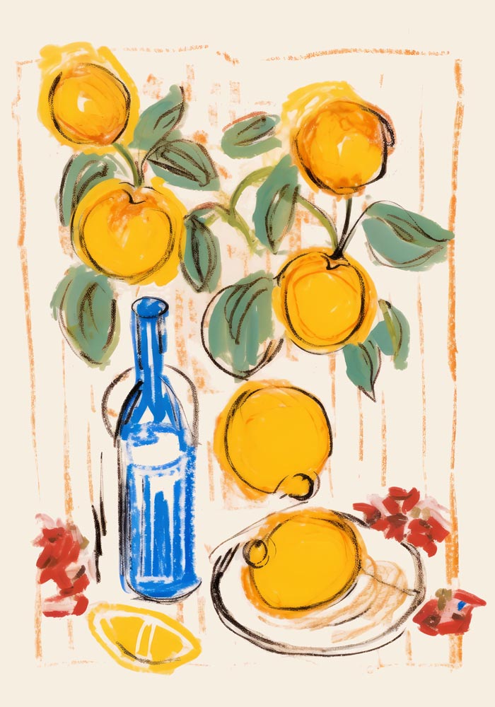 Lemons Lemons Lemons! Art Print – Patroa Studio — Ansicht 4