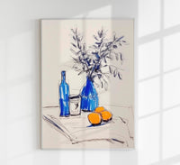 Orange and Blues Art Print – Fine Art Print Berlin — Ansicht 1