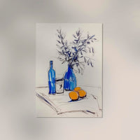 Orange and Blues Art Print – Fine Art Print Berlin — Ansicht 3