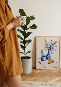 Orange and Blues Art Print – Fine Art Print Berlin — Ansicht 2
