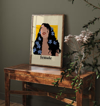 The Future is Female No. 1 Art Poster – Fine Art Print UV-resistent Made in Berlin — Ansicht 2