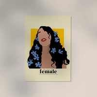 The Future is Female No. 1 Art Poster – Fine Art Print UV-resistent Made in Berlin — Ansicht 3