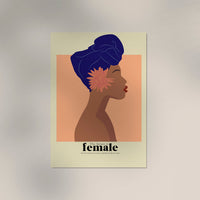 The future is female nr 5 – Art Poster | feministische Grafikillustration — Ansicht 3