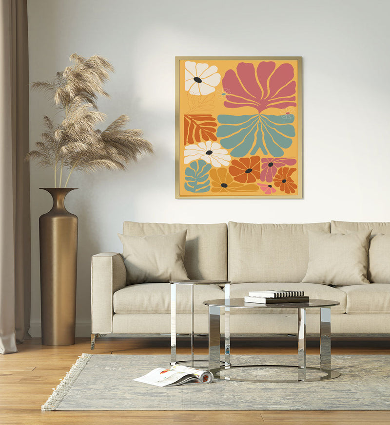 Rainy Flowers Poster – Archivpapier, Berlin Druck — Ansicht 2