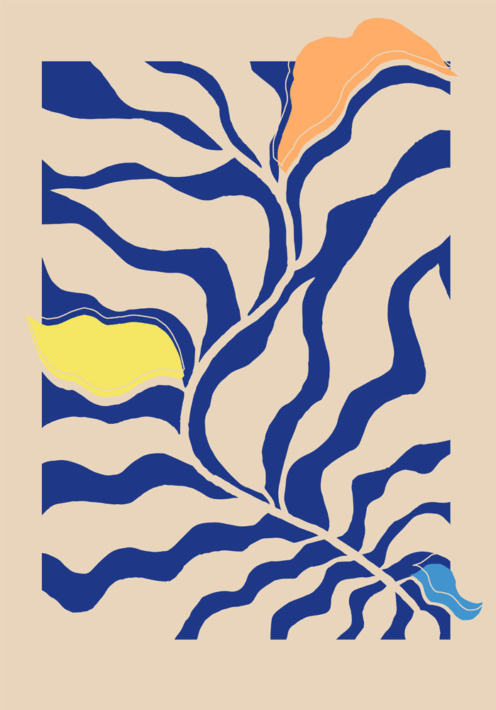 The Vibrant Leaf Poster – Patroa Studio Kunstdruck — Ansicht 4