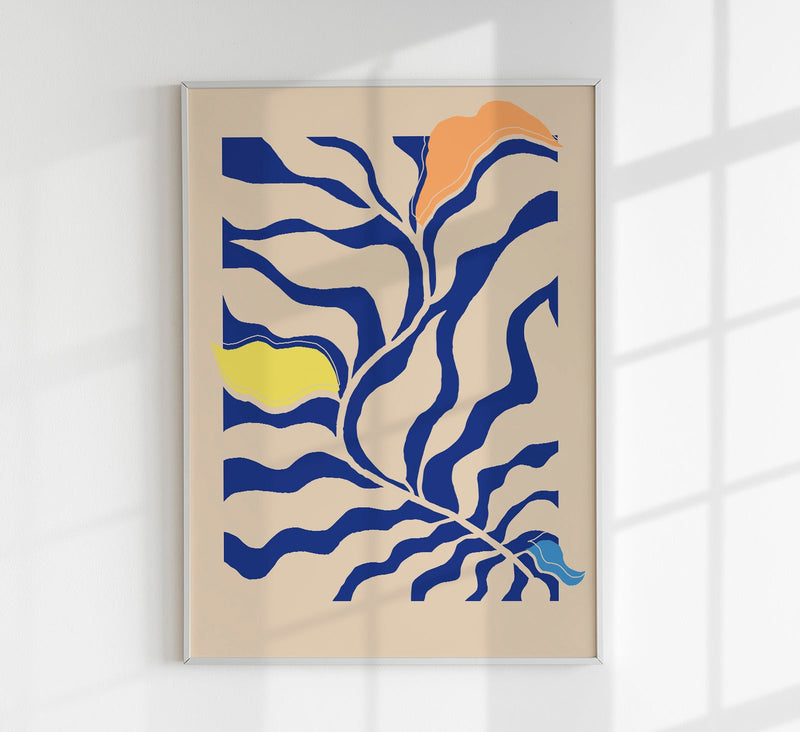 The Vibrant Leaf Poster – Patroa Studio Kunstdruck — Patroa Studio