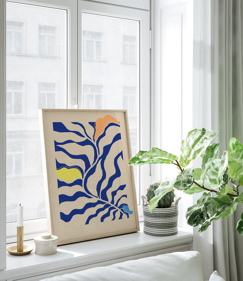 The Vibrant Leaf Poster – Patroa Studio Kunstdruck — Ansicht 2