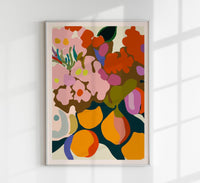 Close up Bouquet – Fine Art Print | Florale Studie | Ausstellungsposter — Ansicht 1
