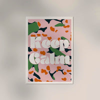 Keep Calm funky Art Print – Fine Art Print auf Canvas oder Papier — Ansicht 3
