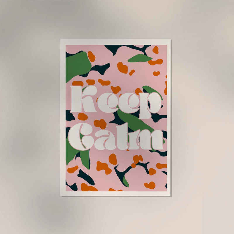 Keep Calm funky Art Print – Fine Art Print auf Canvas oder Papier — Ansicht 3