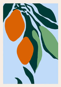 Mango Blues Art Print | Vibrant Wall Art | Handcrafted in Berlin — Ansicht 4