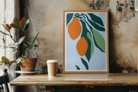 Mango Blues Art Print | Vibrant Wall Art | Handcrafted in Berlin — Ansicht 2