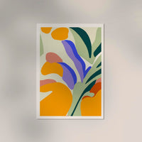 Tropical Fluid Leafs – Fine Art Print UV-beständig modernes Design — Ansicht 3