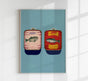 Anchovy and Sardine Art Print – UV-Resistant Fine Art Print